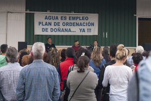 Asamblea celebrada en la localidad de Almonte